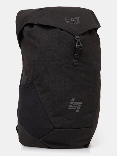 EA7 Emporio Armani plecak kolor czarny duży gładki AF18336.7X000295 - zdjęcie produktu nr 2