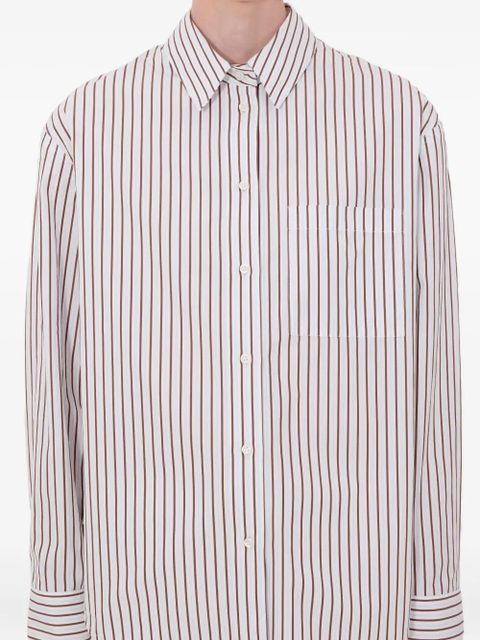LouLou de Saison MAUD striped shirt - Red