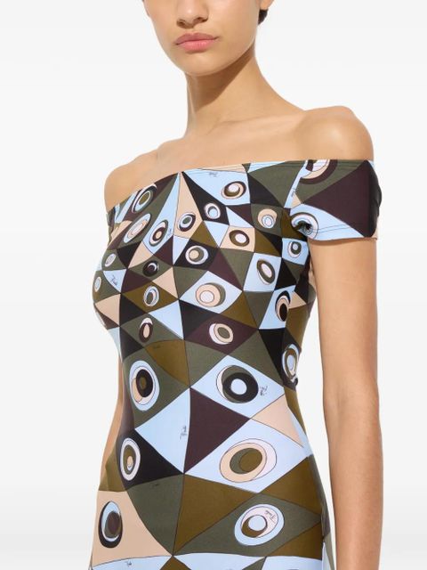 PUCCI Occhi-print jumpsuit - Green