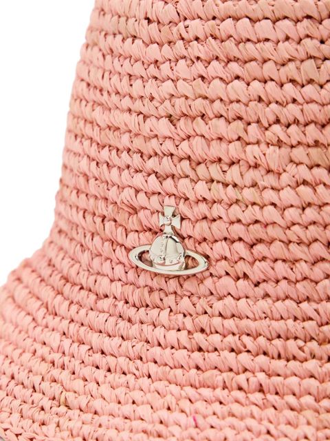 Vivienne Westwood woven bucket-hat - Pink