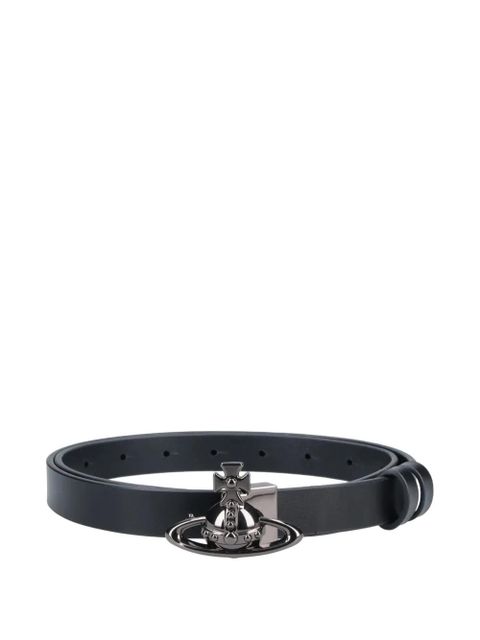 Vivienne Westwood Orb-buckle belt - Black - zdjęcie produktu nr 1