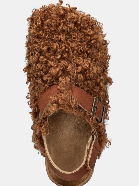 Answear.LAB kapcie kolor brązowy