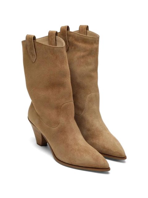 Aquazzura boogie texan boots - Brown - zdjęcie produktu nr 1