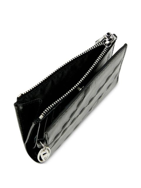 Diesel embossed detail wallet - Black