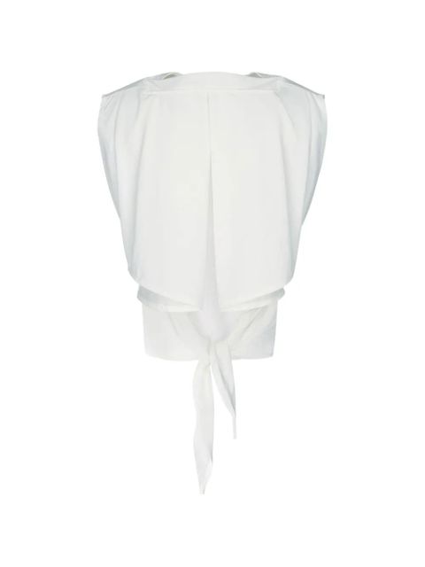 Jacquemus The Moisson tie-fastening top - White - zdjęcie produktu nr 2