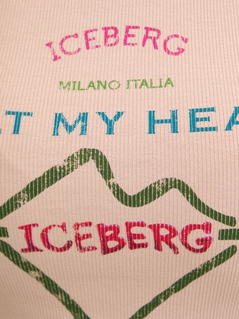 Iceberg top damski kolor beżowy T111 6302