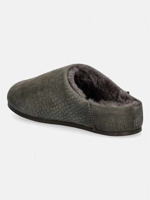 UGG kapcie nubukowe W Elea Embossed Slip-On - zdjęcie produktu nr 2
