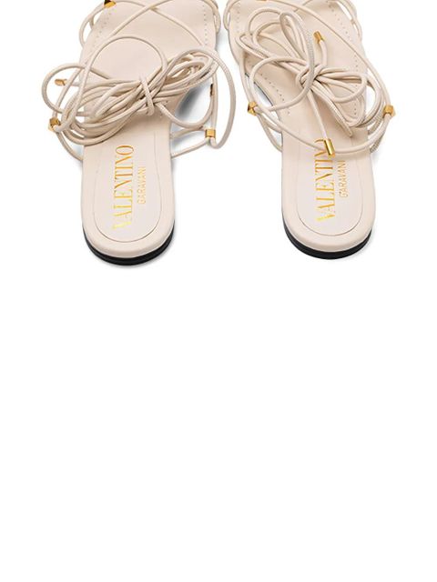 Valentino Garavani leather sandals - Neutrals
