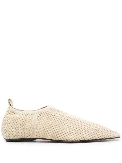 Nanushka Bujum mesh-knit slip-on shoes - Neutrals - zdjęcie produktu nr 1