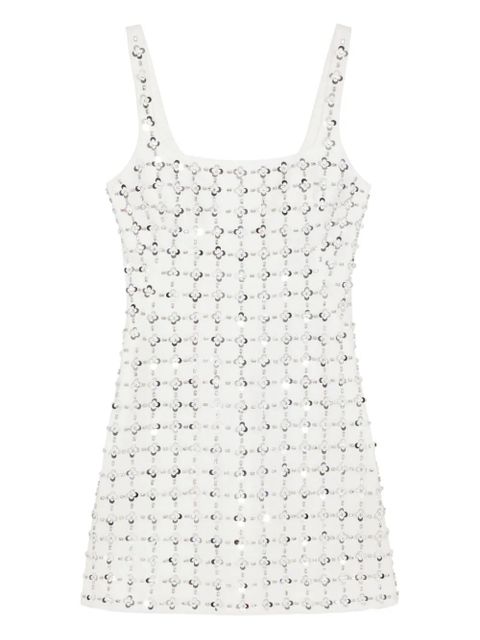 Simkhai Ziva floral-embellished mini dress - White - zdjęcie produktu nr 1