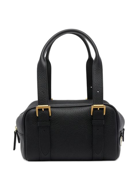 Mulberry small Boston leather tote bag - Black - zdjęcie produktu nr 2