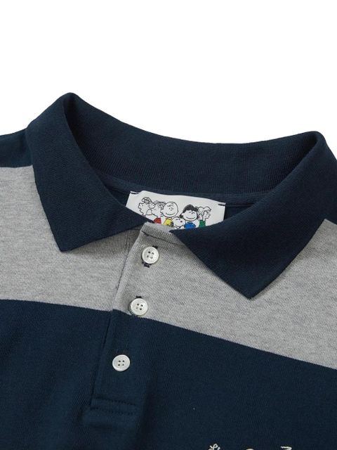 Marge Sherwood striped embroidered top - Blue