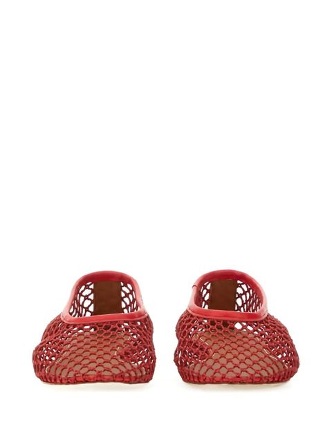 STAUD cut-out flat sandals - Red - zdjęcie produktu nr 2