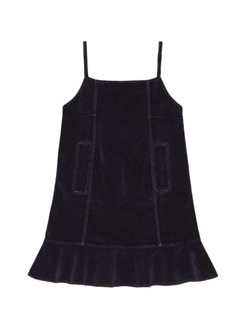 GANNI panelled mini dress - Blue - zdjęcie produktu nr 1