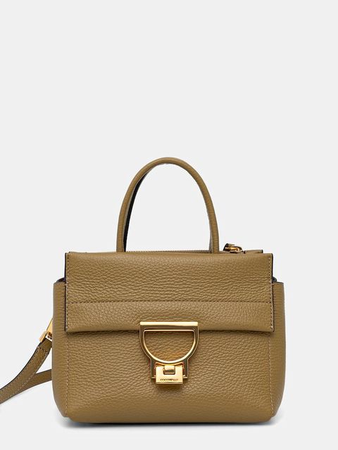 Coccinelle torebka skórzana ARLETTIS kolor zielony E1 MD5 18 02 01 - zdjęcie produktu nr 1