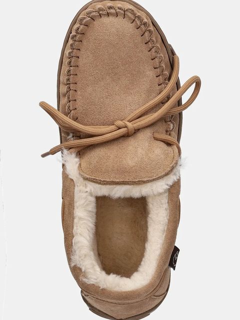 Answear.LAB śniegowce zamszowe kolor brązowy