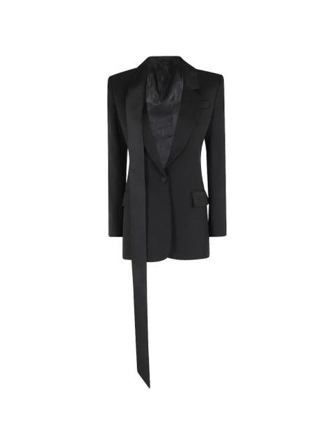 The Attico single-breasted blazer - Black - zdjęcie produktu nr 1