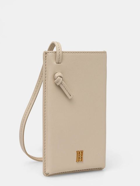 By Malene Birger pokrowiec na telefon skórzany AYA PHONE kolor beżowy 103169 - zdjęcie produktu nr 2