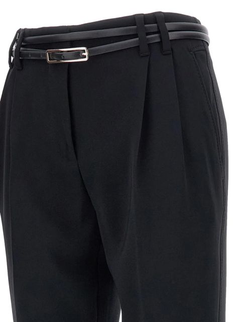Max Mara Gisella belted trousers - Black