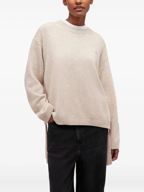 GANNI drawstring sweater - Neutrals - zdjęcie produktu nr 2