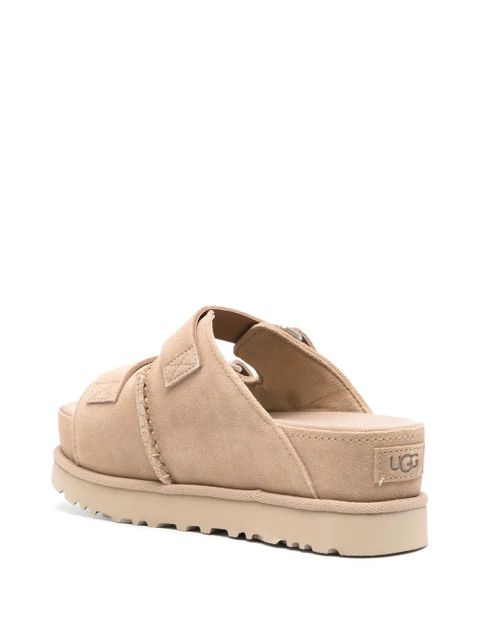 UGG Goldenstar Hi suede slides - Neutrals