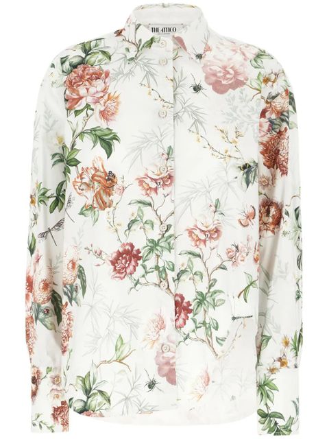 The Attico floral-print shirt - White - zdjęcie produktu nr 1
