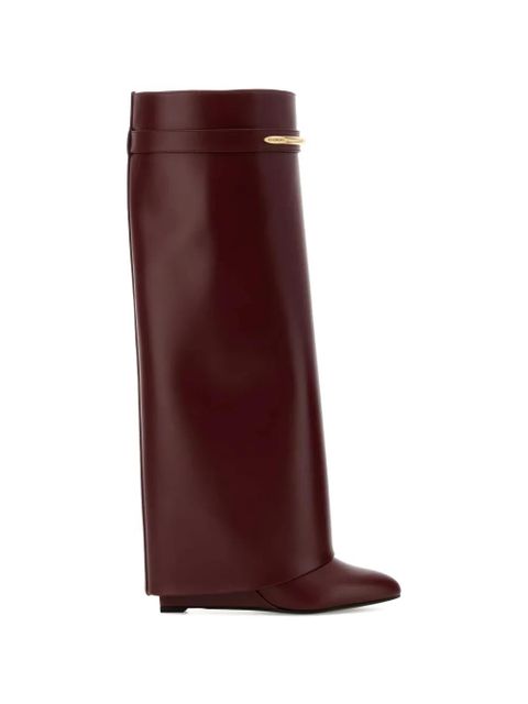 Givenchy leather boots - Red - zdjęcie produktu nr 1