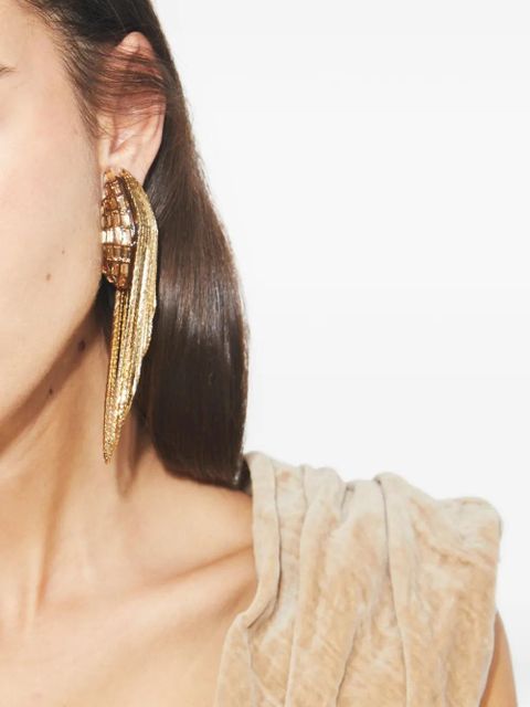 Tory Burch Runway chain earrings - Silver - zdjęcie produktu nr 2