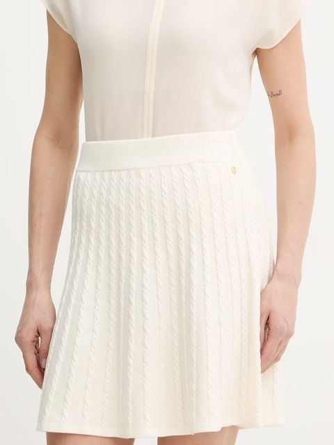 Guess spódnica z domieszką wełny HANNA