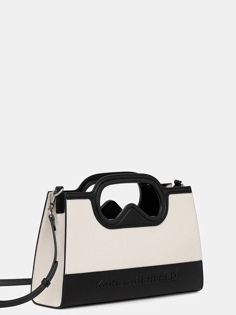Karl Lagerfeld torebka K/AVIATOR kolor biały A4W30283