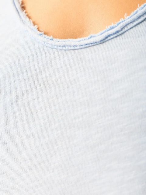 American Vintage scoop-neck tank top - Blue