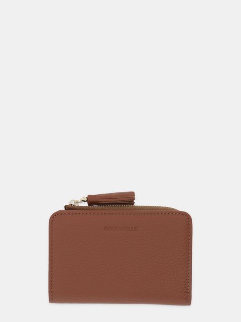 Coccinelle portfel skórzany TASSEL damski kolor brązowy E2.MU0.11.D1.01 - zdjęcie produktu nr 1