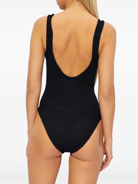 Hunza G Sadie seersucker swimsuit - Black - zdjęcie produktu nr 2