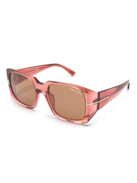 TOM FORD Eyewear Ryder 02 square-frame sunglasses - Pink - zdjęcie produktu nr 2