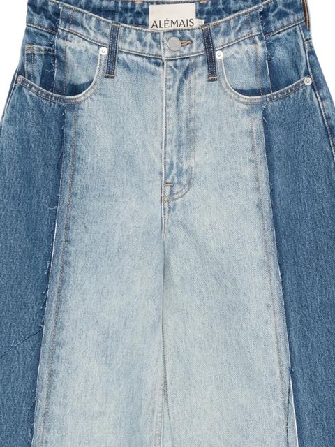 ALEMAIS Jacones panelled jeans - Blue