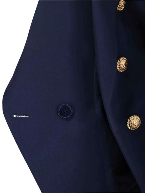 Balmain double-breasted buttoned blazer - Blue - zdjęcie produktu nr 2