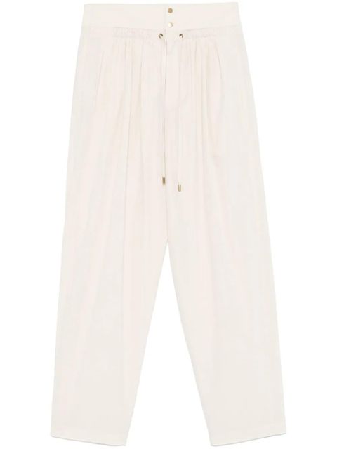 ISABEL MARANT Gleen trousers - Neutrals - zdjęcie produktu nr 1