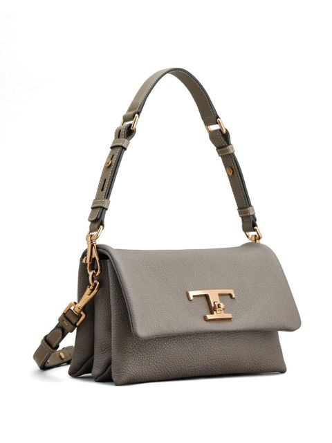 Tod's T Timeless leather shoulder bag - Grey