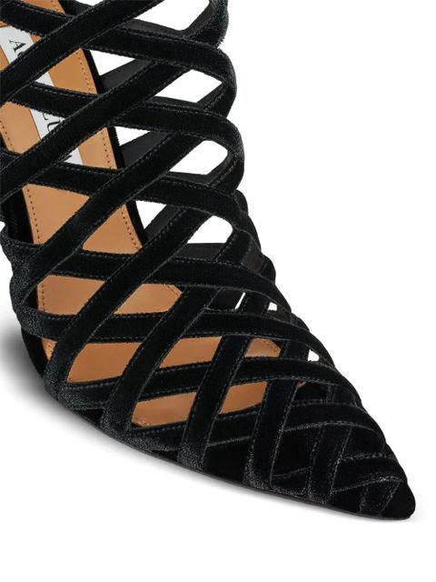 Aquazzura 105mm Romance boots - Black