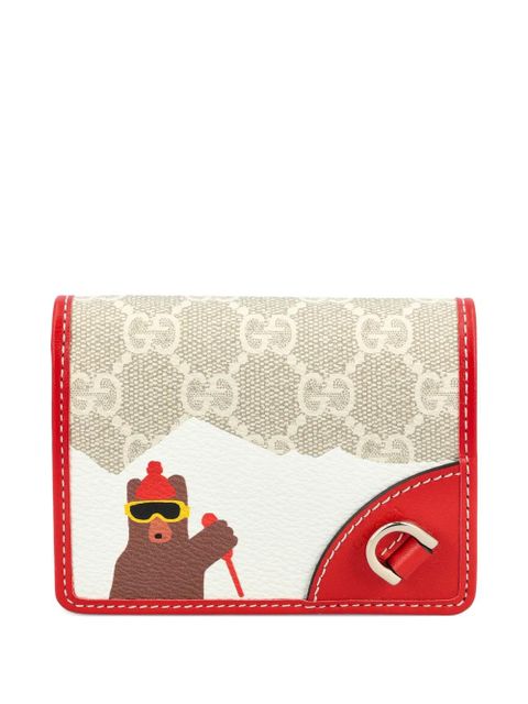 Gucci logo-pattern wallet - Neutrals - zdjęcie produktu nr 1