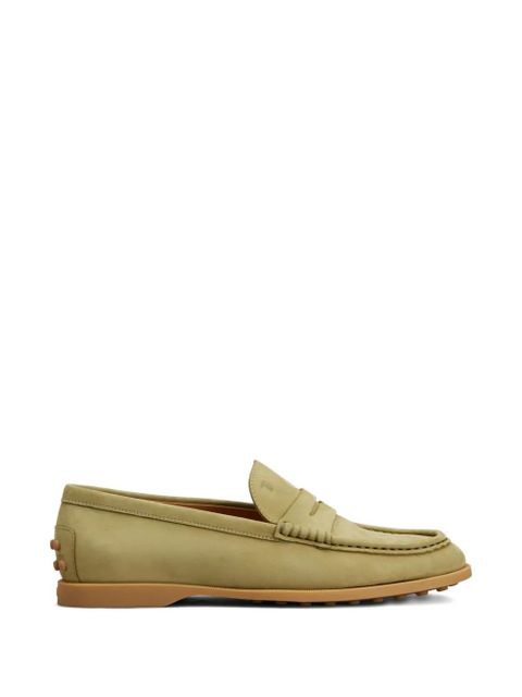 Tod's suede penny-slot loafers - Neutrals - zdjęcie produktu nr 1