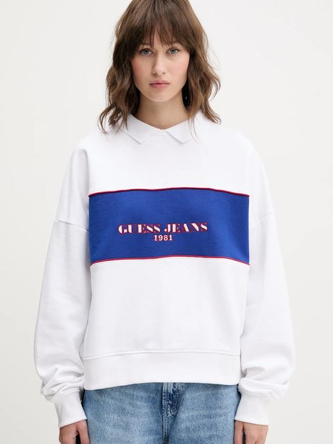 Guess Jeans bluza bawełniana - zdjęcie produktu nr 1