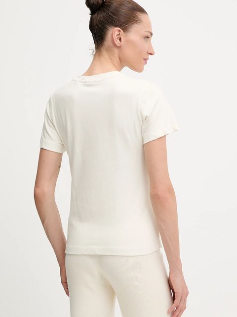 Guess t-shirt ALBA damski kolor beżowy V5BI17 KCBF1