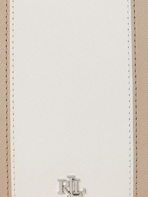 Lauren Ralph Lauren torebka skórzana kolor beżowy 431974513 - zdjęcie produktu nr 2