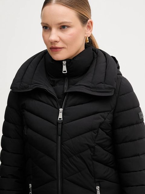 Dkny kurtka kolor czarny zimowa DLEMPN45 - zdjęcie produktu nr 2