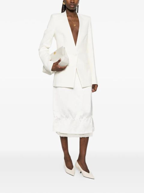 TOTEME collarless blazer - Neutrals - zdjęcie produktu nr 2