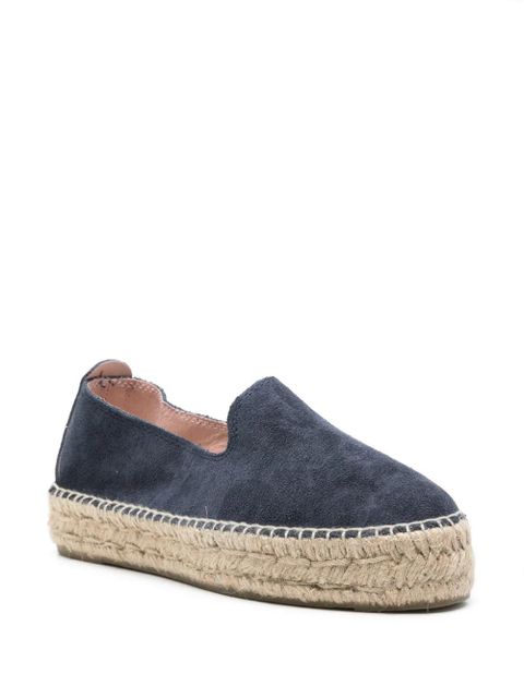 Manebi slip-on suede espadrilles - Blue - zdjęcie produktu nr 2