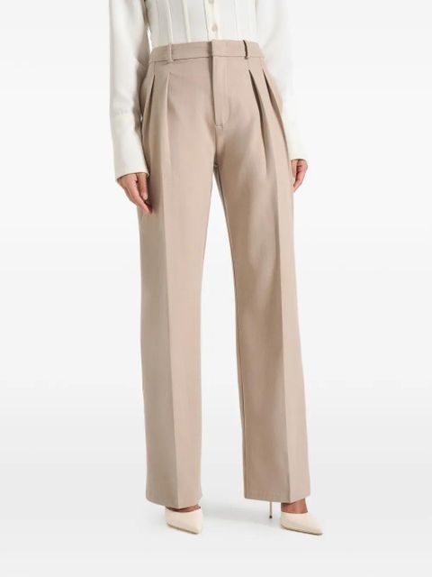 Manière De Voir Julie pleated trousers - Neutrals - zdjęcie produktu nr 1
