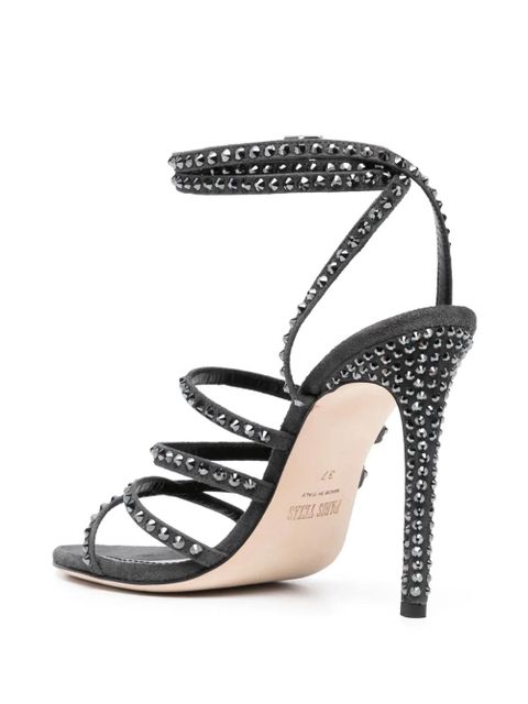 Paris Texas Holly Maeva 115mm sandals - Grey
