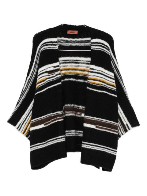 Missoni striped V-neck cardigan - Black - zdjęcie produktu nr 2